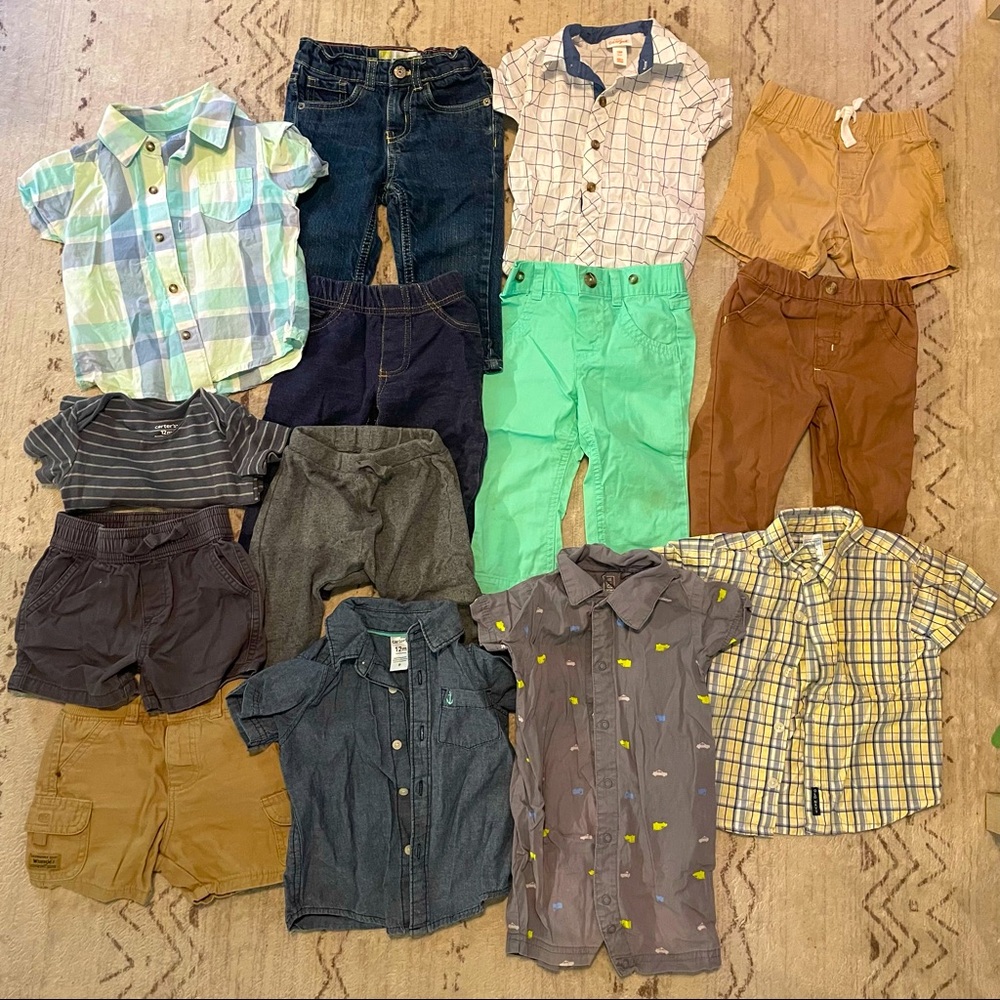 Boys 12 Mo. 14 piece bundle!!